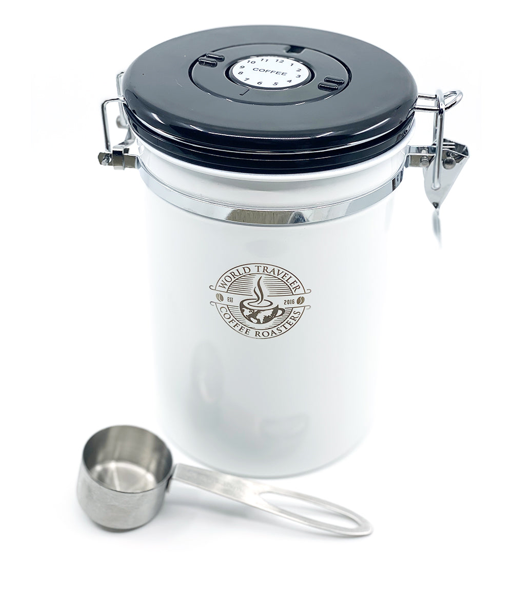 Stainless Steel Coffee Canister 