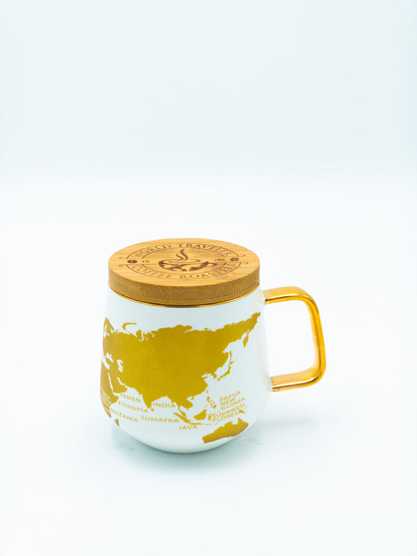 Porcelain Mug with Coaster